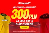 300 złotych za gola w meczu GKS Katowice - Widzew Łódź